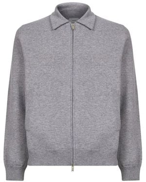 Lardini Giacca Con Zip - Grau
