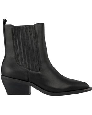 Alma En Pena. Cowboy & Biker Boots - Black