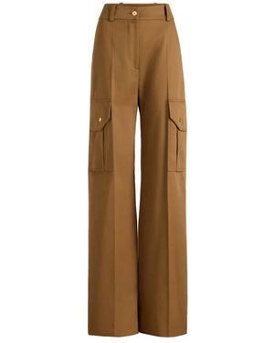 Patou Weite Cargo-Hose - Braun