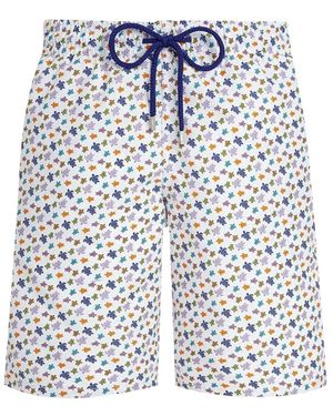 Vilebrequin Badmode ,Veelkleurig ,Moorea Zwemshorts - Blauw