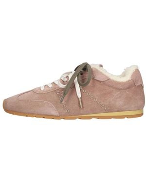 Nubikk Schoenen ,Roze ,Leer Billy Lou Fur Ii - Bruin