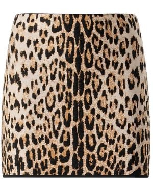 Roberto Cavalli Short Skirts - Black