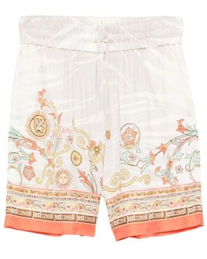 Just Cavalli Casual Shorts - Blanco