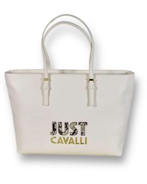 Just Cavalli Tote Bags - Métallisé