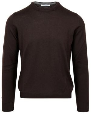 Gran Sasso Round-Neck Knitwear - Noir