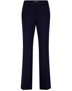 Gardeur Franca Wide Leg Hose - Blau