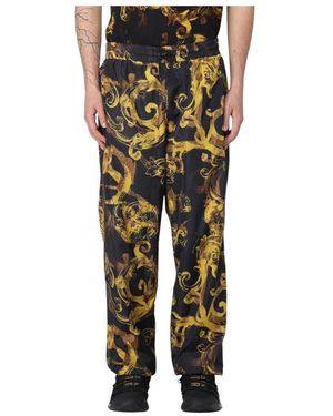Versace Jeans Couture Barockdruck Stylische Freizeithose - Mehrfarbig