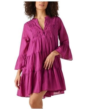 Devotion Twins Lila Neon Mini Kleid