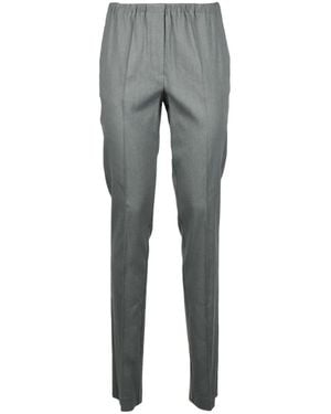 Alysi Slim-Fit Pants - Gray