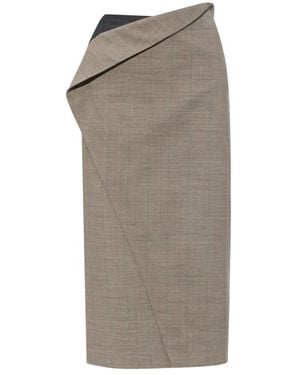 Jil Sander Midi Skirts - Grigio
