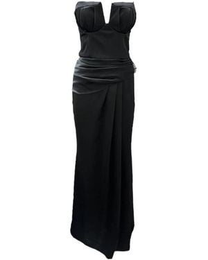 Giulia N Couture Party Dresses - Black