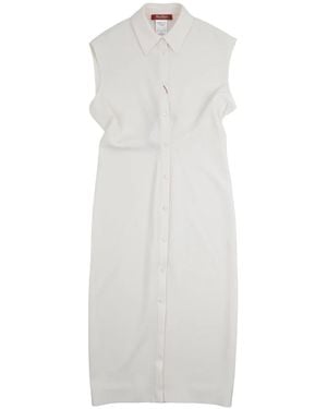 Max Mara Shirt Dresses - White