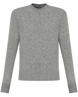 Dolce & Gabbana Round-Neck Knitwear - Gris