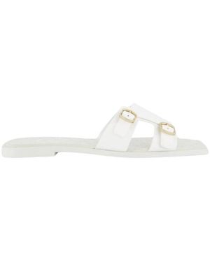 Santoni Sliders - Bianco