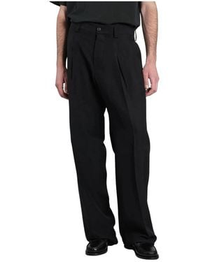Laneus Wide Trousers - Negro