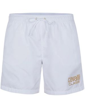 Roberto Cavalli Bequeme Und Stilvolle Badehose - Blau