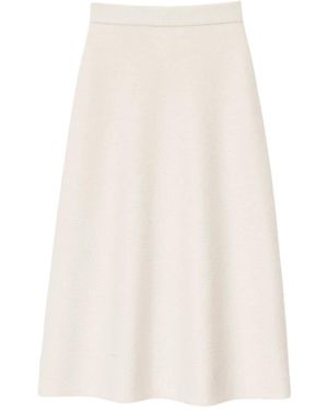 Iris Von Arnim Midi Skirts - Blanco