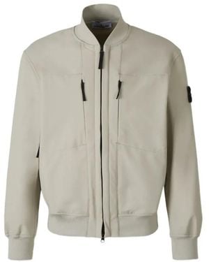 Stone Island Bomber Jackets - Gris