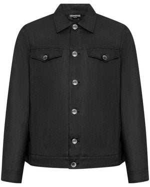 Franzese Collection Denim Jackets - Black