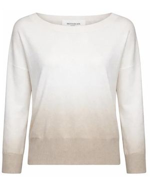 Silvian Heach Round-Neck Knitwear - Blanco