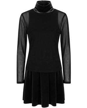 Pennyblack Kleedjes ,Zwart ,Pbptacito Korte Jurk