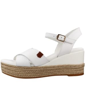 POPA Schoenen ,Wit ,Leer Benijo Napa Sandal