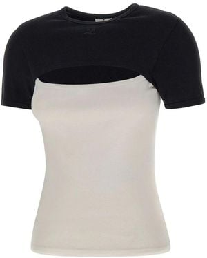 Courreges T-Shirts - Negro