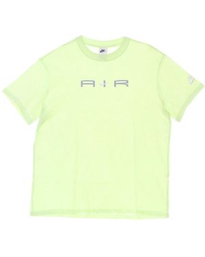 Nike Air Top Damen Lime Ice T-Shirt - Gelb