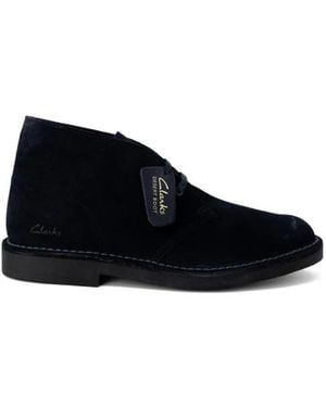 Clarks Lace-Up Boots - Black