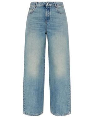 McQueen Straight Jeans - Azul