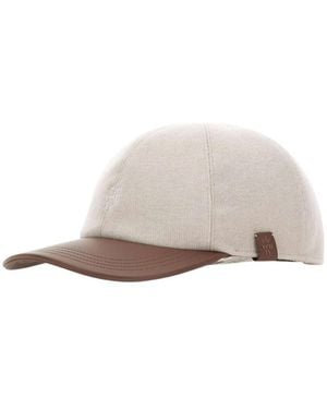 Eleventy Accessoires ,Wol Wool Baseball Cap - Wit