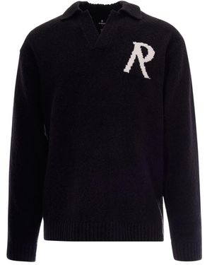 Represent V-Neck Knitwear - Blue