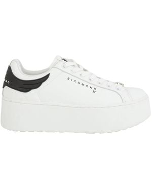 John Richmond Scarpe donna bianche con plateau - Bianco