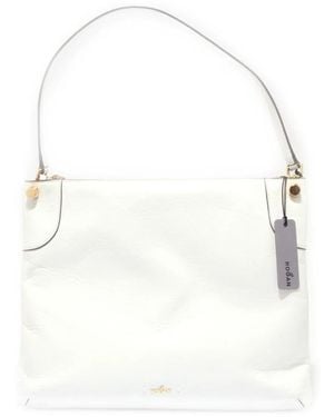 Hogan Flat Hobo Handtasche - Weiß