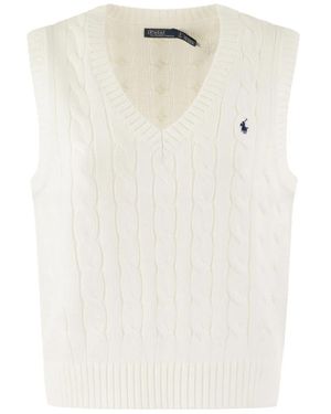Ralph Lauren V-Neck Knitwear - Wit
