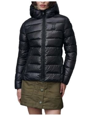 Blauer Boston Technische Jacke - Schwarz