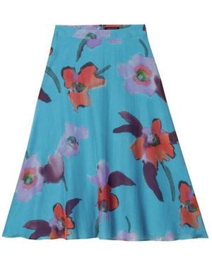 Luisa Cerano Midi Skirts - Blu