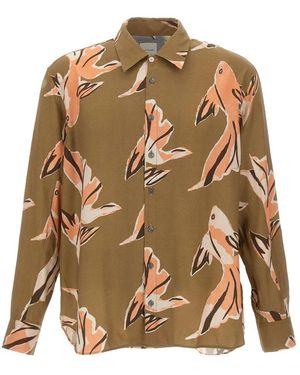Paul Smith Casual Shirts - Brown