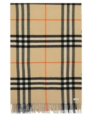 Burberry Winter Scarves - Natural