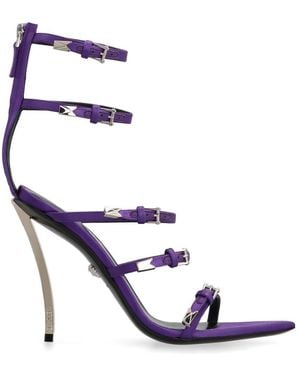 Versace High Heel Sandals - Blue