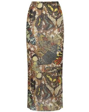 Jean Paul Gaultier Maxi Skirts - Natural