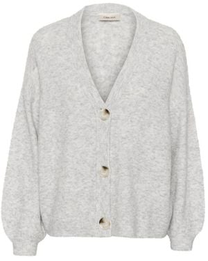 Cream Cardigans - Grey