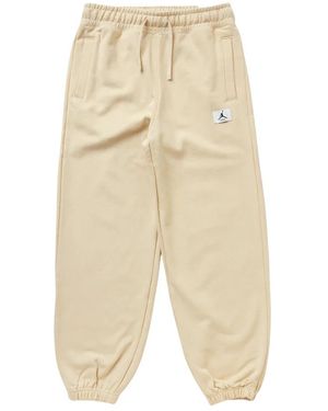 Nike Fitness ,Katoen Flight Fleece Broek - Naturel
