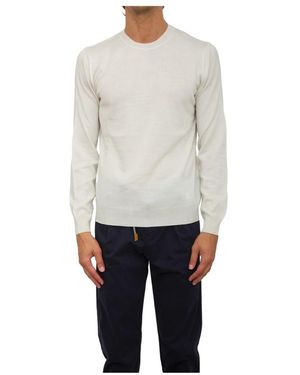 Corneliani Round-Neck Knitwear - Grey