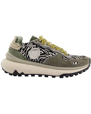 Satorisan Zebra print freizeitschuhe - Grau