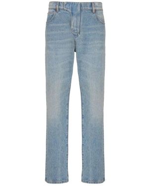 Balmain Slim-Fit Jeans - Azul