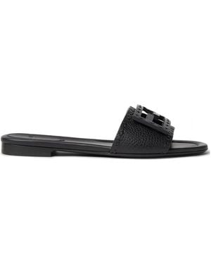 Fendi Baguette Slide - Schwarz