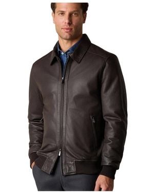 Brooks Brothers Leather Jackets - Noir