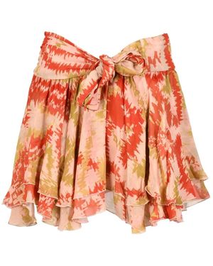 Dondup Short Skirts - Orange
