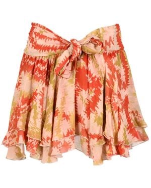 Dondup Short Skirts - Orange